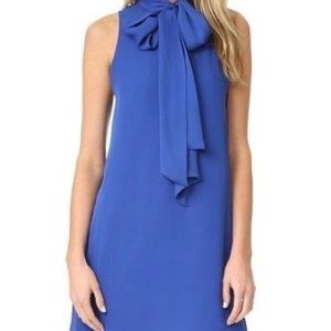 Alice + Olivia mini dress with bow at neck
